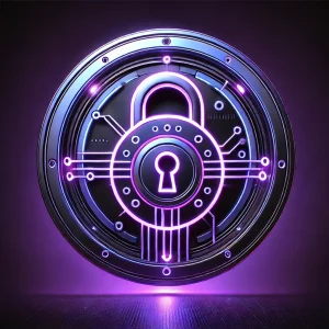 Cyber Security Schild